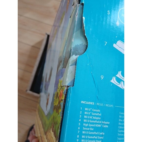 Nintendo Wii U Mario & Luigi Deluxe Set 32 GB Black Console System CIB - Tested - Picture 8 of 16